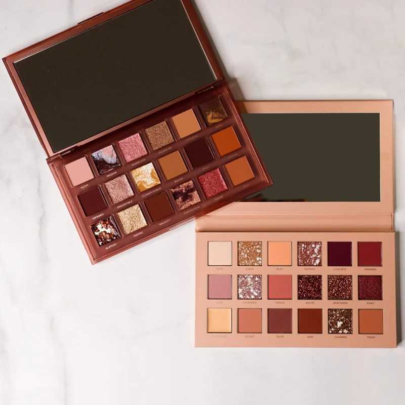 Naughty Nude Eyeshadow Palette 18 Color Highly Pigmented Makeup Palette Matte Shimmer Metallic In Lasting Natural Color W250520