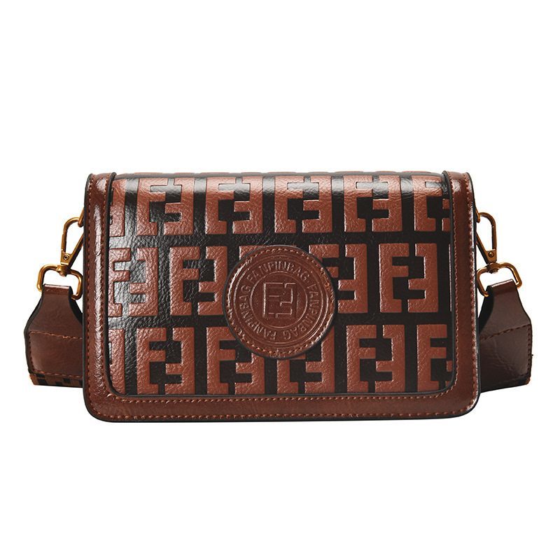 Broadband small bag female new vintage small square bag fashion shoulder cross-body bag 2025s hot