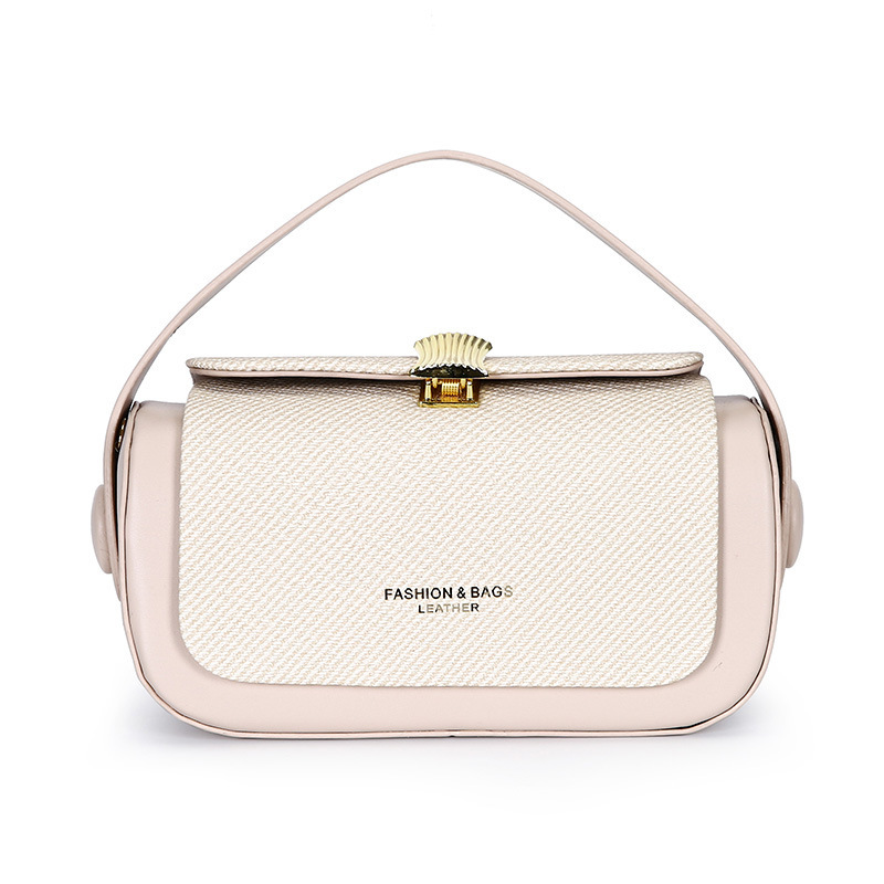 Luxury box with high-end feel, women's 2025 new niche fashion handbag, single shoulder crossbody small square bag