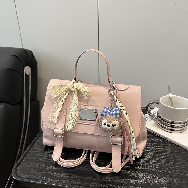 Free Delivery Designer Bag Fashion Niche Design Gentle Color Boston Spring Summer 2025 High End Temperament Versatile Shoulder Luxury Bag