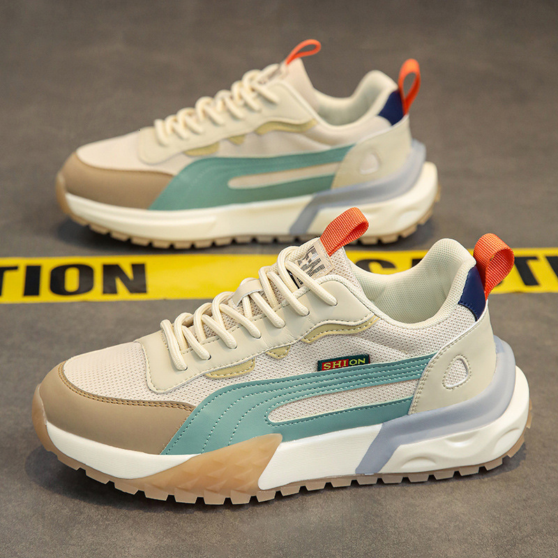 Designer casual shoes Live streaming hot selling men's shoes 2024 new men's mesh sports shoes breathable casual running shoes