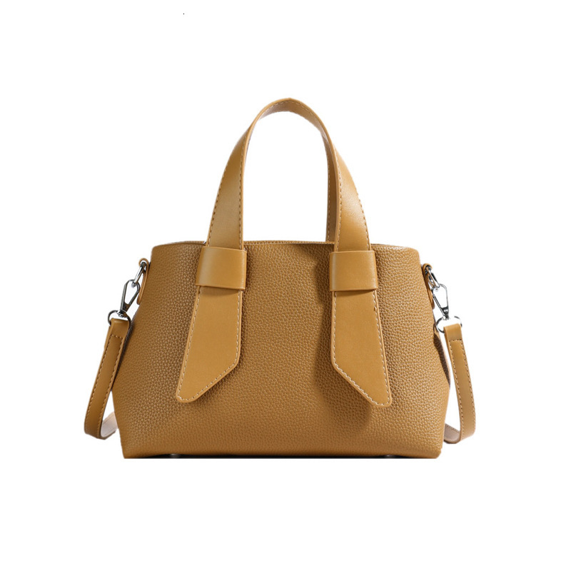 Bag for women 2025 new simple splicing contrasting color handbag, high-end and versatile single shoulder crossbody tote bag