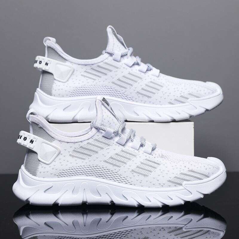 Hot 2025 Hot New Summer Breathable Thin Mesh Men's Sports Soft Bottom Lightweight Running Trendy Shoes