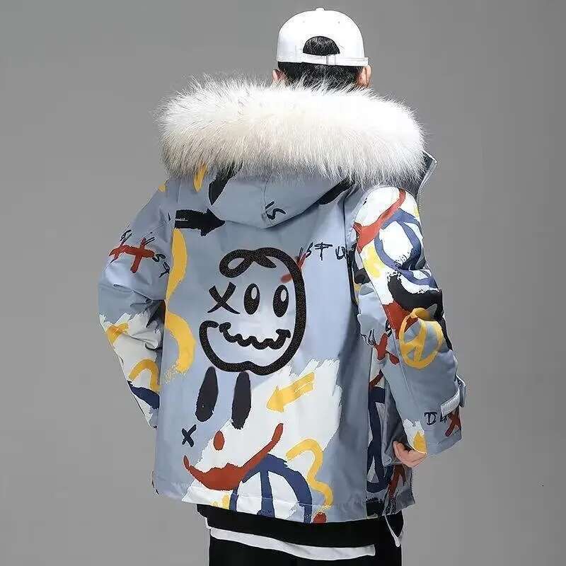 Men's Outerwear, Down Jacket, New Short Style, Thick Workwear, Winter Outerwear Designer