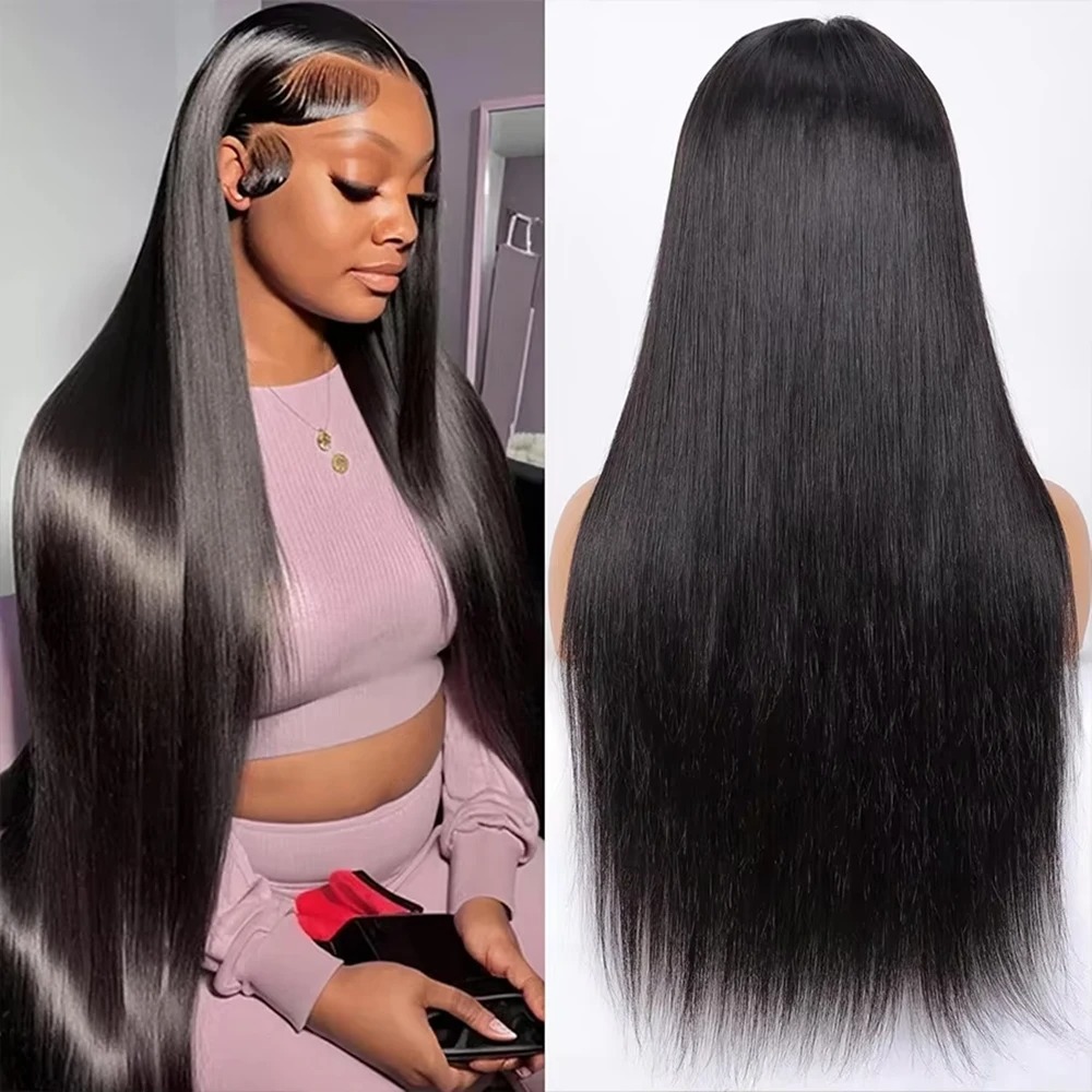 Straight Lace Front Wigs 13x4 Hd Lace Wig Human Hair Wigs Brazilian 32 34 Inch Lace Frontal Wig For Black Women synthetic lace front wigs