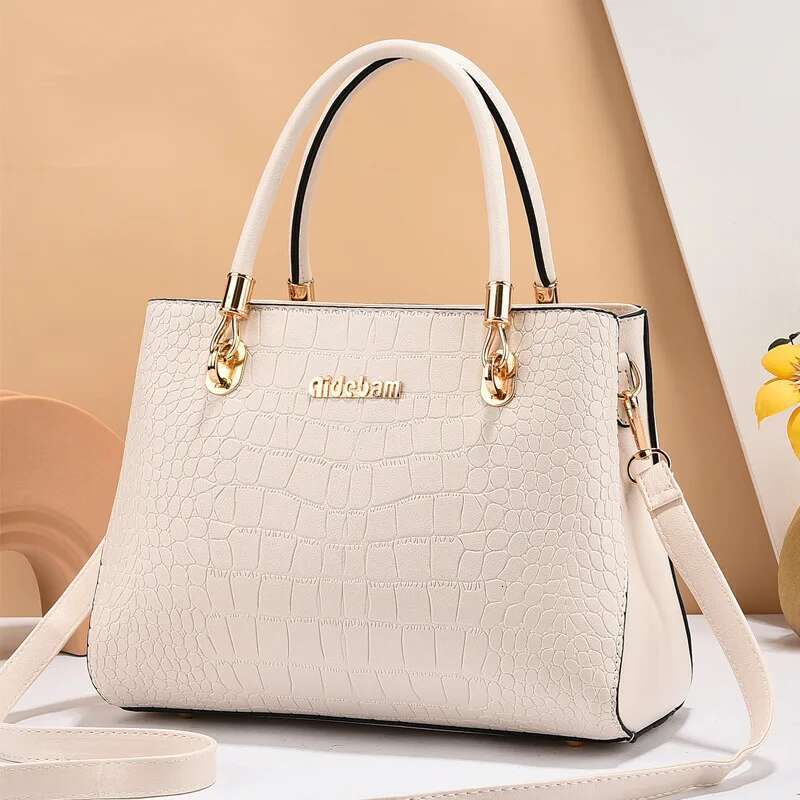 2024 New High-Quality Womens Soft Fashion Crossbody Women's Bag Shoulder Bags Lady Design Tote Bucket Handbag
