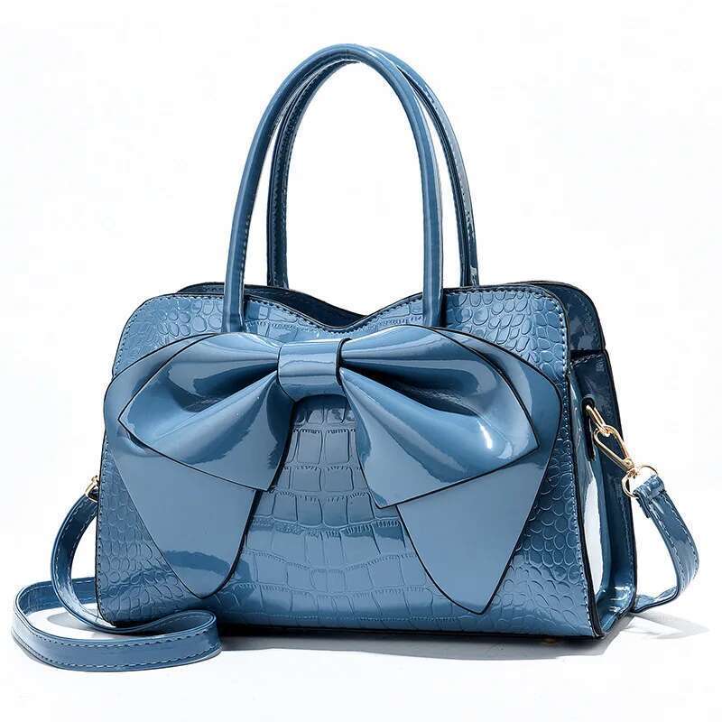 High Quality Patent Leather Handbag For Women Casual Shoulder Crossbody Designer Brand Ladies Messenger Bags Tote Bag