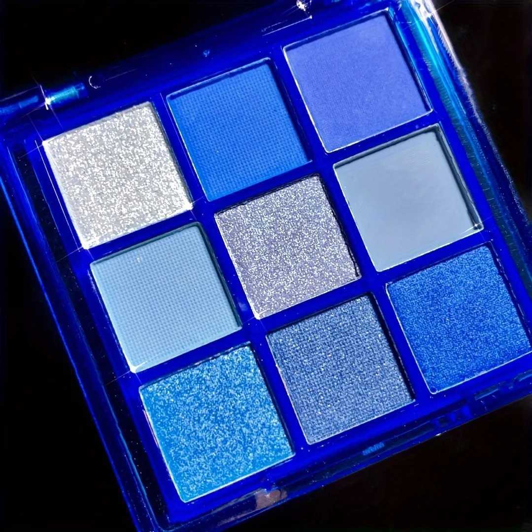 Multi-Color 9-Grid Eyeshadow Palette for Women Glitter Pearlescent Matte Shimmer Long-lasting Eye Makeup Cosmetic W250520