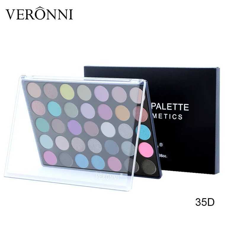 35 Color Eyeshadow Tray Daily Makeup Matte Lasting Nightclub Eyeshadow Pearl Fine Shimmer Waterproof Is Not Easy To FaintXJ250520