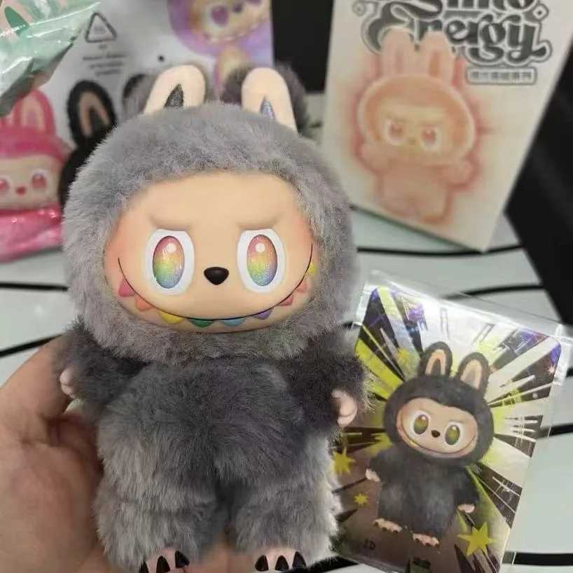 High Quality LABUBU V3 Big Into Energy Series Vinyl Face Plush Blind Box ID Confirmation Style Bag Pendant Decoration SurpriseT250520
