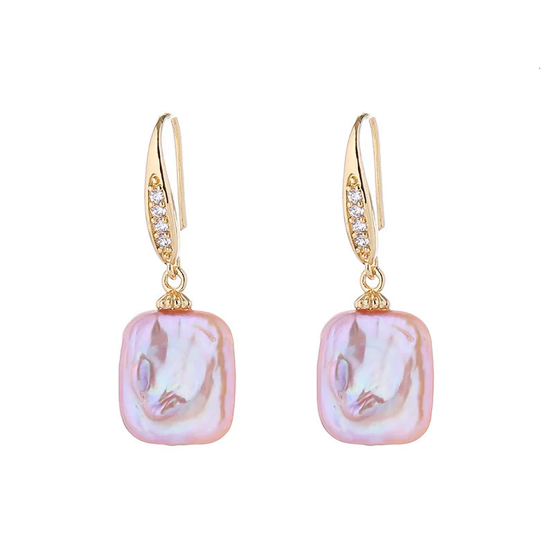 Sell 100% Natural Baroque Freshwater Pearl 14K Gold Filled Female Drop Earrings Jewelry For Women Anti Allergy Gifts 250517