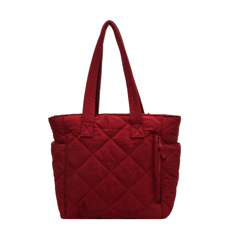 2025 large capacity tote new fashionable stylish women's bag trendy and casual Korean version shoulder bag