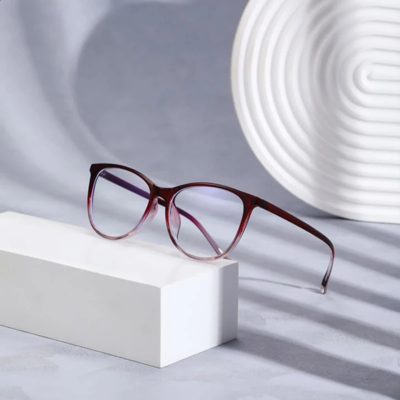Anti Blue Light Plain Eyeglasses High Appearance Definition Eyewear Glasses Frame Network Women Trendy 250515