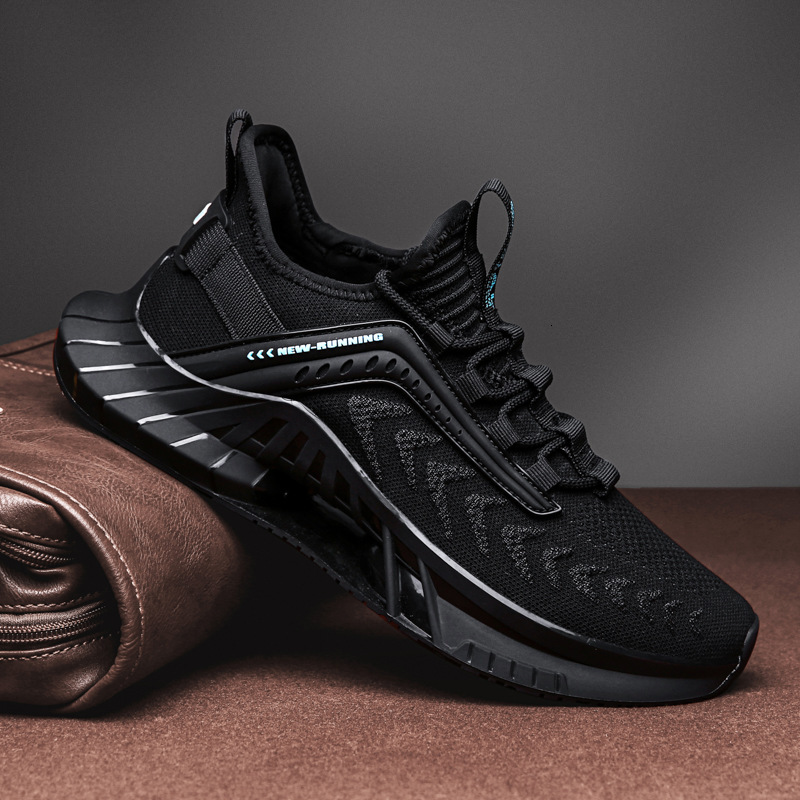 Men S Summer Breathable Versatile Running Fly Woven Mesh Sports Casual Men S Black Trendy Casual Shoes Shoes Ddmysaturn