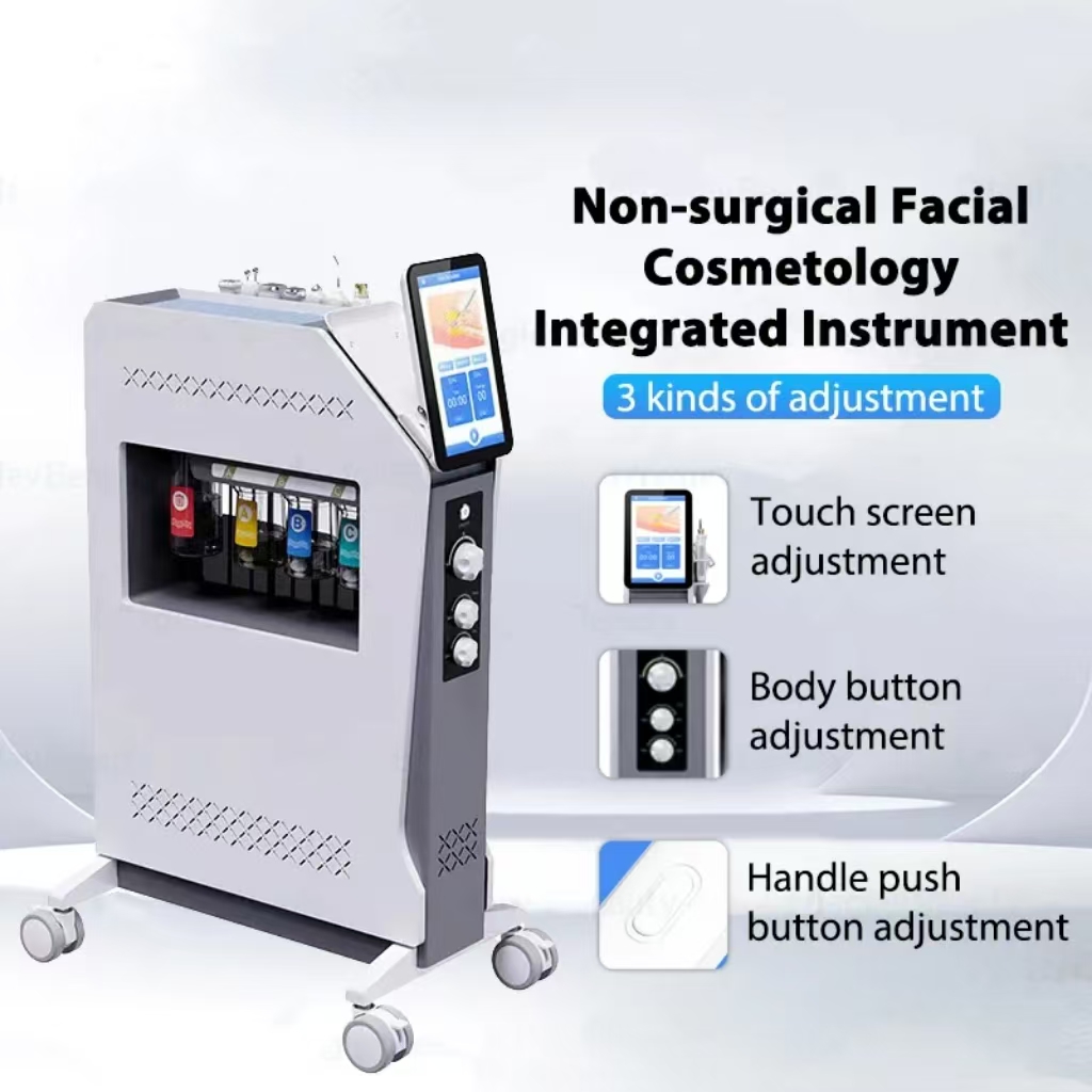 Water Oxygen Aqua Jet Peel Microdermabrasion Skin Peeling Oxygen Facials Deep Cleansing 8 in 1 Hydra Aes Machine Price