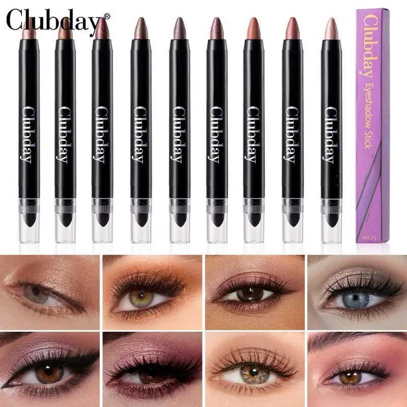 Double-sided Eyeshadow Stick Highlighter Brightening Pen with Pearlescent Glitter Matte Finish Shimmer Pigment Lasting EyeShadowXJ250520