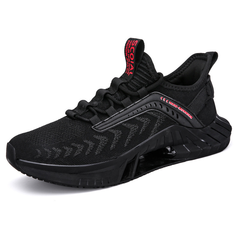 Men S Summer Breathable Versatile Running Fly Woven Mesh Sports Casual Men S Black Trendy Casual Shoes Shoes Ddmysaturn