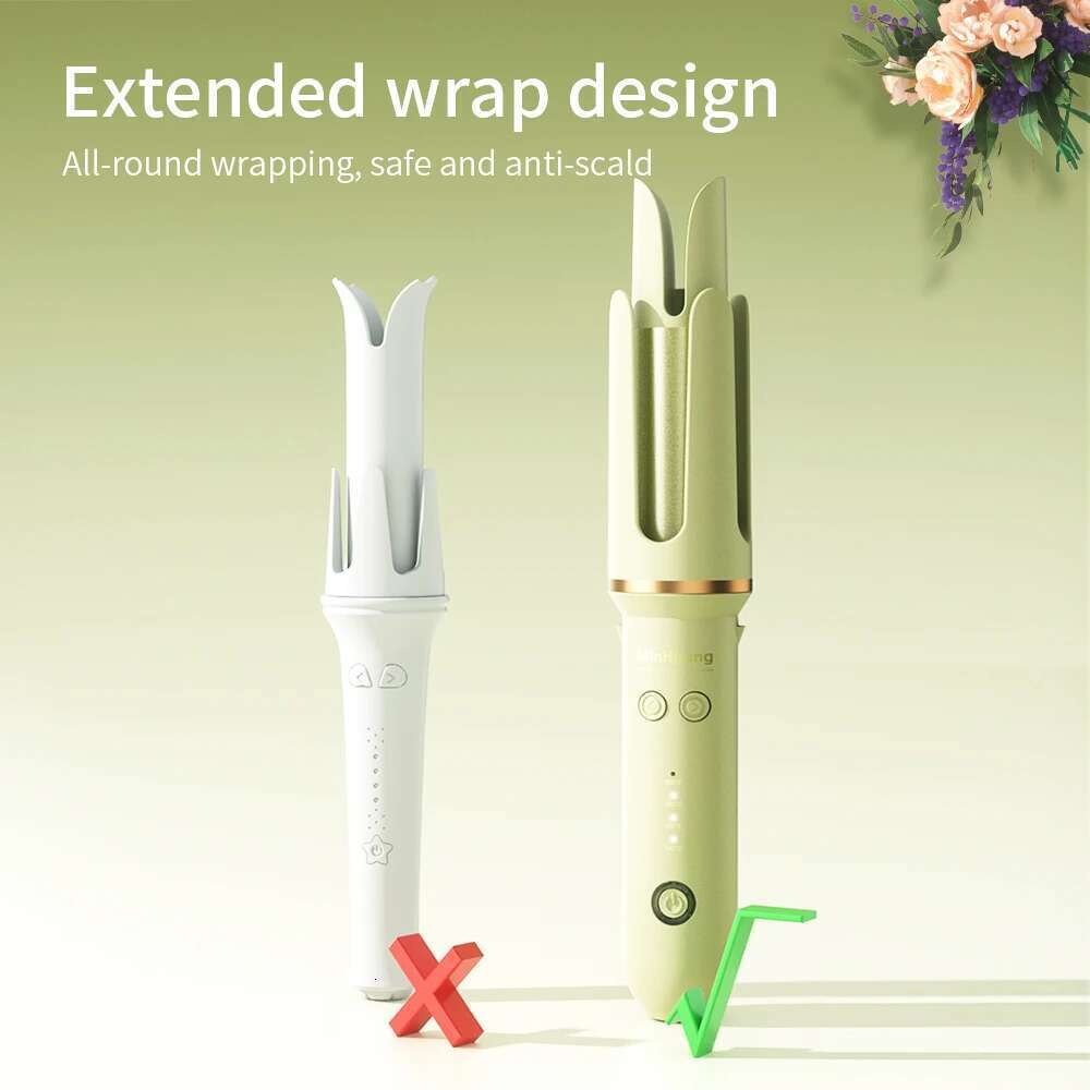 Automatic Iron 32mm Curler Ceramic Rotating Professional Waver Curling Tool Hair curler for long hair