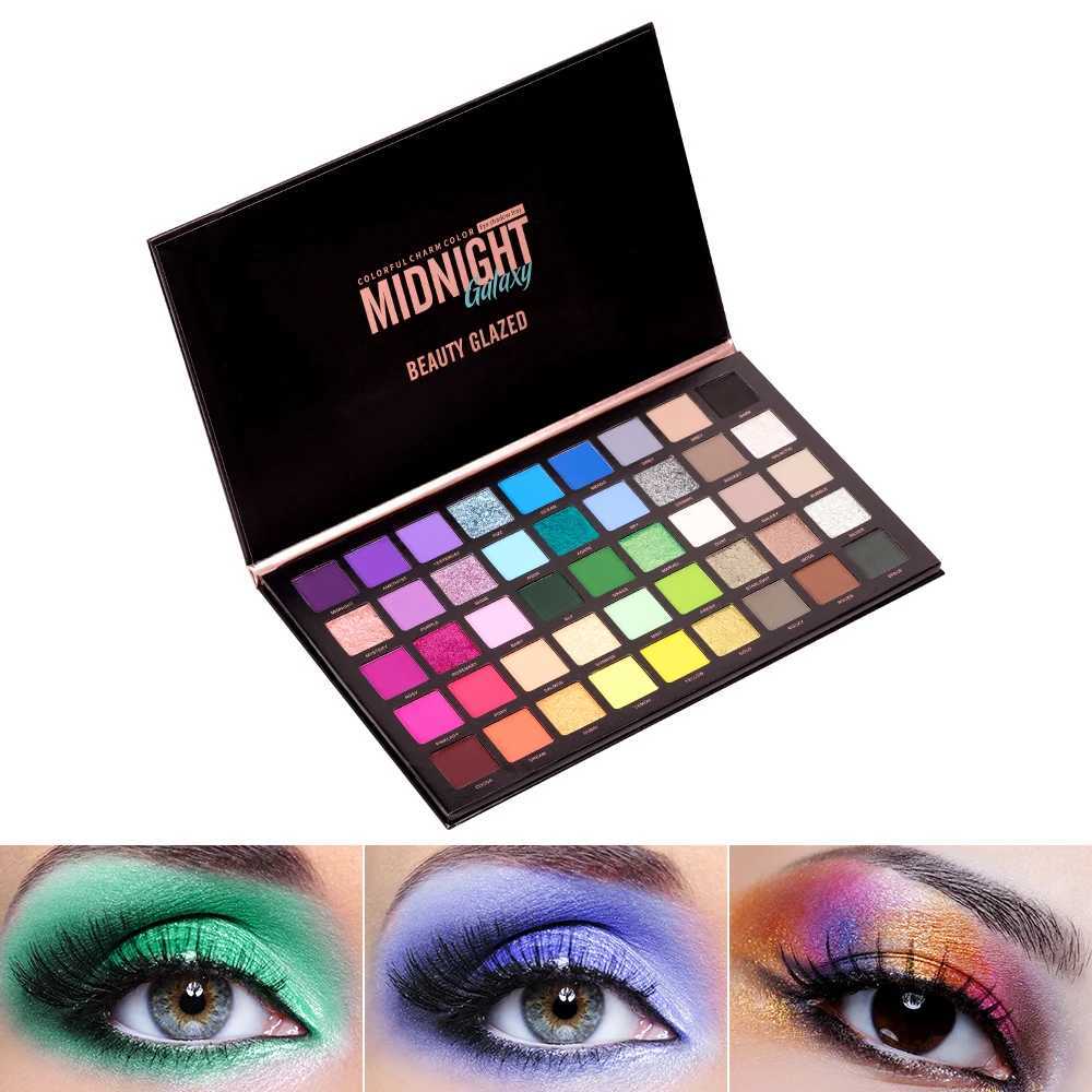 The Color Matching Is Perfect 45 Colors Matte Shimmer Earth Colors Eye Shadow Plate Mashed Potatoes W250520