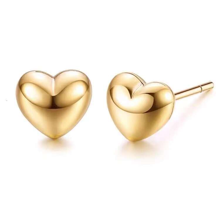 fashionable AU750 pure gold for women's brides' engagement and wedding boutique jewelry earrings