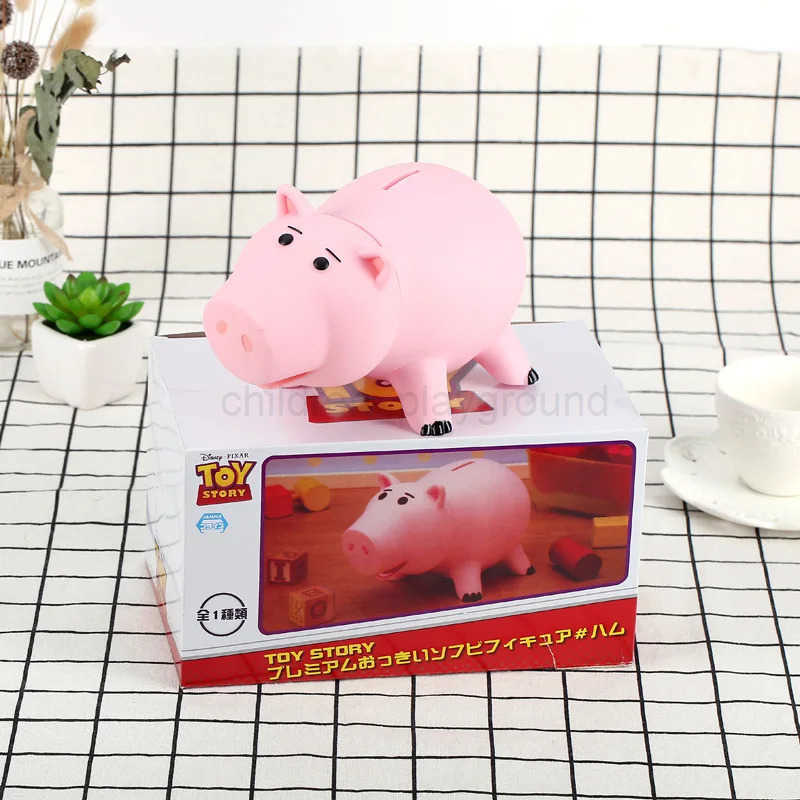 Disney Toy Story 4 Hamm the Piggy Bank Q Version 21cm PVC Pig Action Figures Mini Dolls Kids Toys Model for Children Gift W20250520