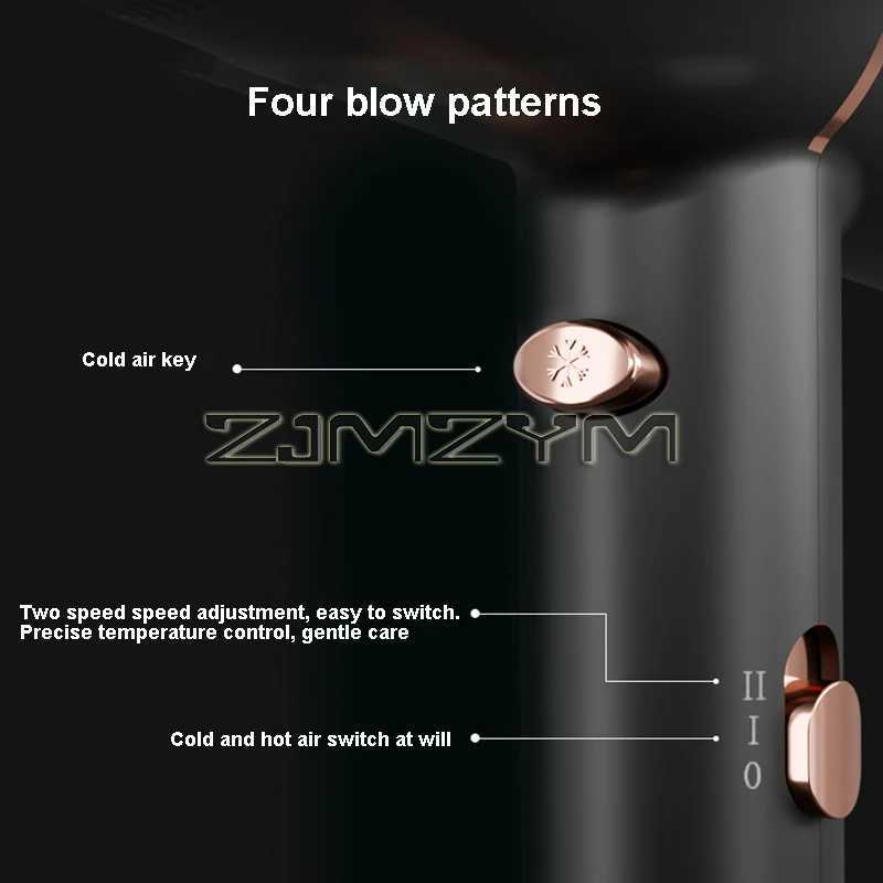 Professional Hair Dryer Electric Blow Dryer Hot Cold Wind Salon Hair Styler Tool Portable Hair Blower z250520