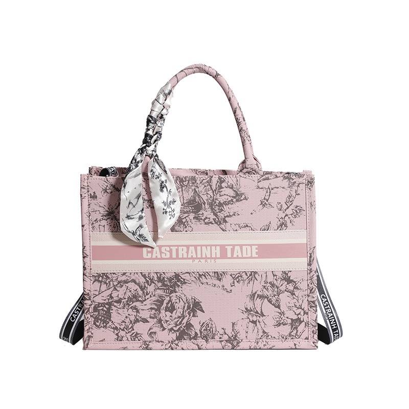 Designer bags fashion handbags classic pattern leather chrome summer handbags timeless luxury leather trim beach bags women shoulder bag