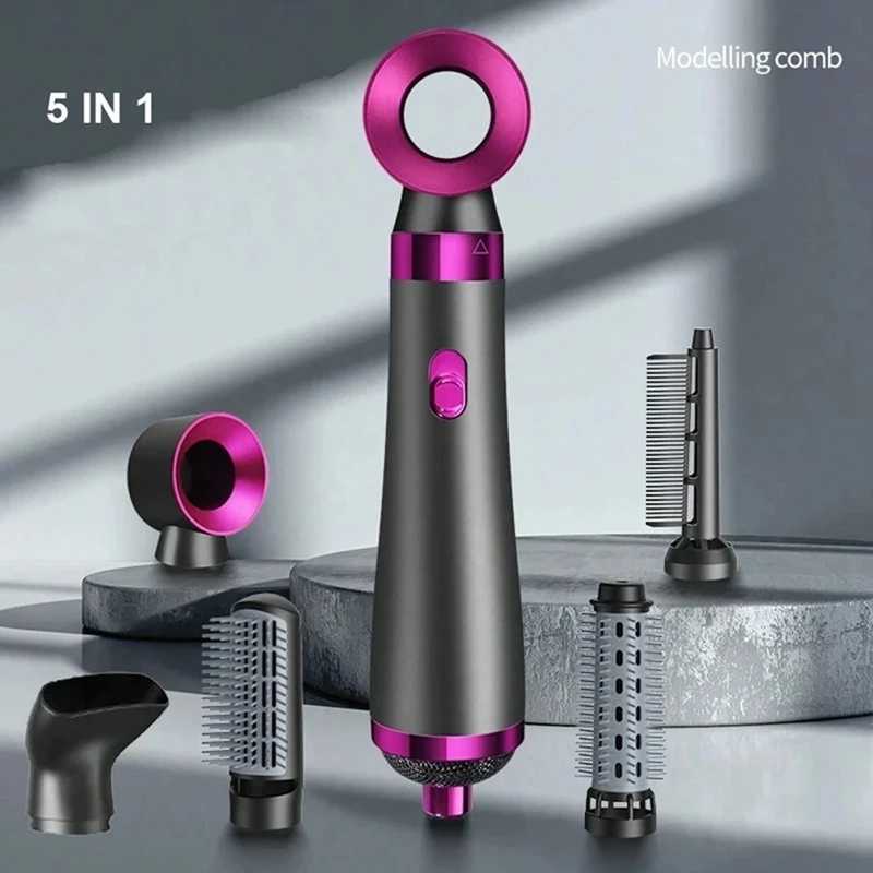 MAKE-Multifunctional Hair Dryer Five-In-One Hair Dryer Portable Negative Hair Dryer EU Plug z250520