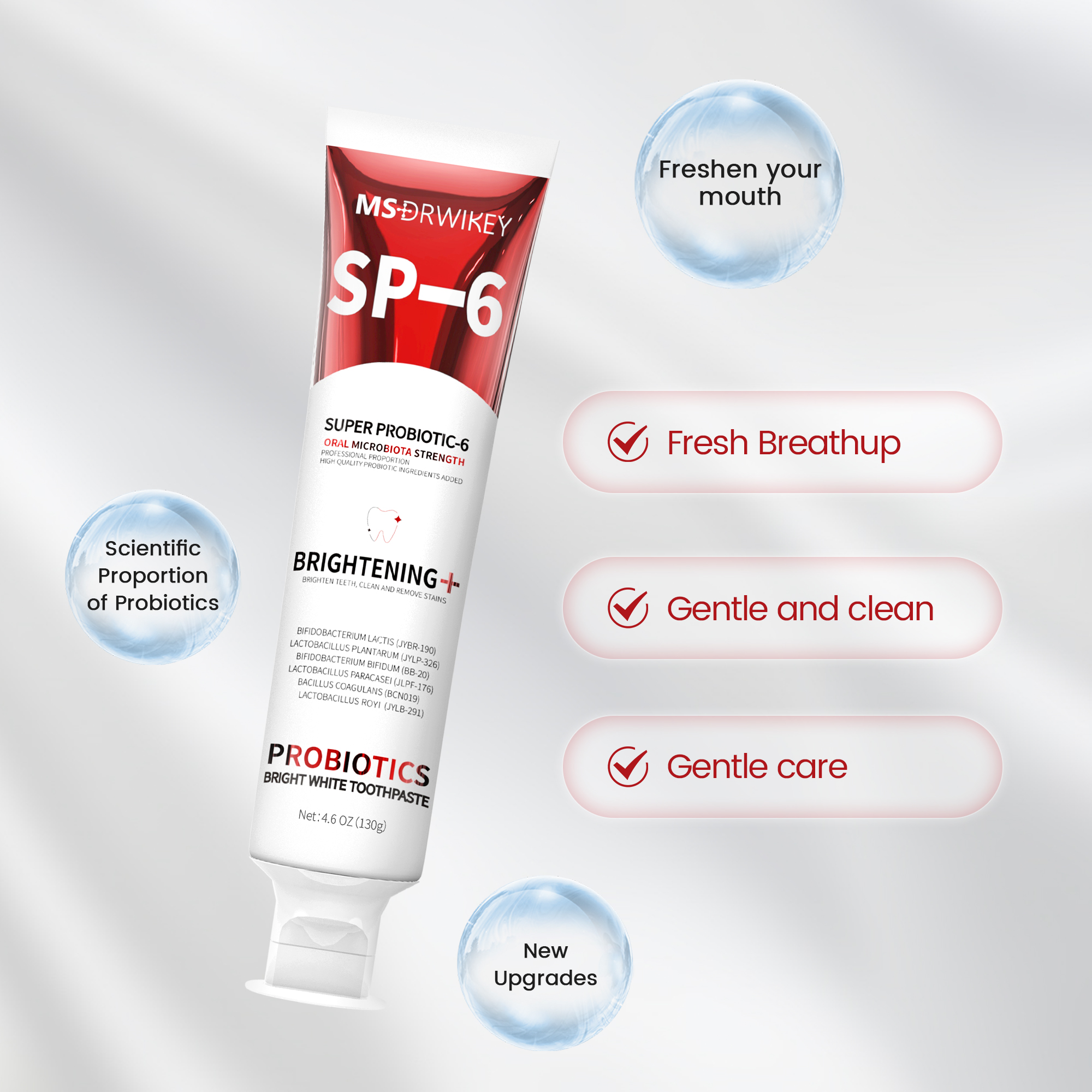 CEELIKE Family Toothpaste Set - SP-6 & 7-Pro Toothpaste + Hydroxyapatite, Lysozyme & Children's 5% Hydroxyapatite Toothpaste - Whitening, Enamel 