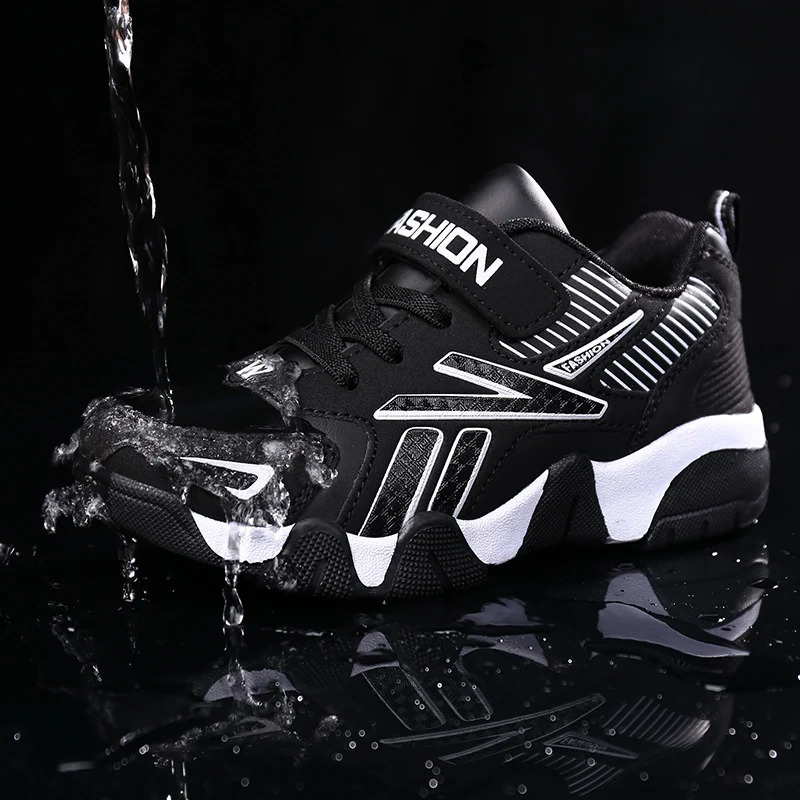 Childrens Boys Shoes School Sports Fashion Leather For Kids Tennis Casual Sneakers Children Boy Running 7-12Years Walking Shoe 250519