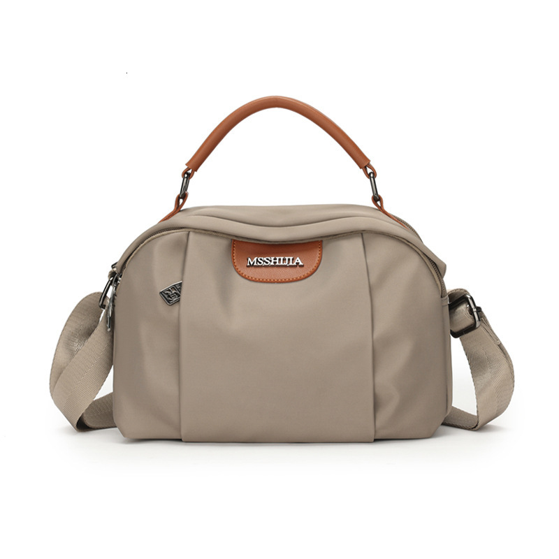 2025 New Fashionable Large Capacity Commuter Handbag Mom's Casual Waterproof Oxford Cloth Single Shoulder Crossbody Bag Women's Bag