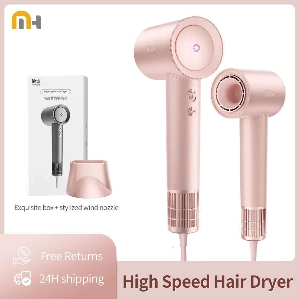 High-Speed Electric hine1600W Adjustable Temperature Professional Low Noise Fast Drying Anion Hair Care Blow Dryer