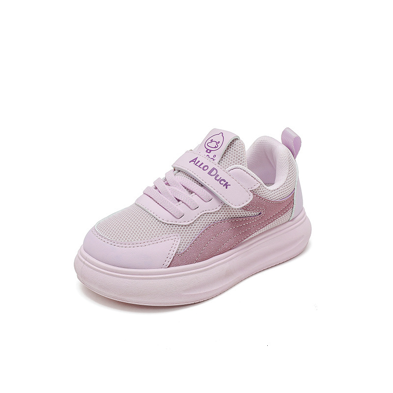 New children's shoes, white shoes, all season anti slip flat shoes, trendy shoes, little boys' mesh board shoes, casual shoes, versatile gir