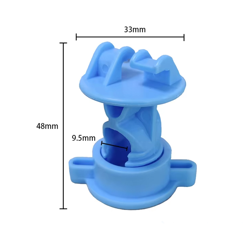 Electronic Fence Screw Round Post Insulator, Electric Fence Wire Holding Insulator For Garden Ranch Agriculture Farm Fence
