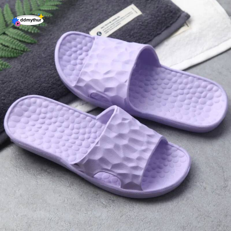 Unisex Indoor Eva Home Hotel Sandals Male Summer Non-slip Bathroom Slippers Women's and Men's Flip Flop Shower Shoe ddmythur