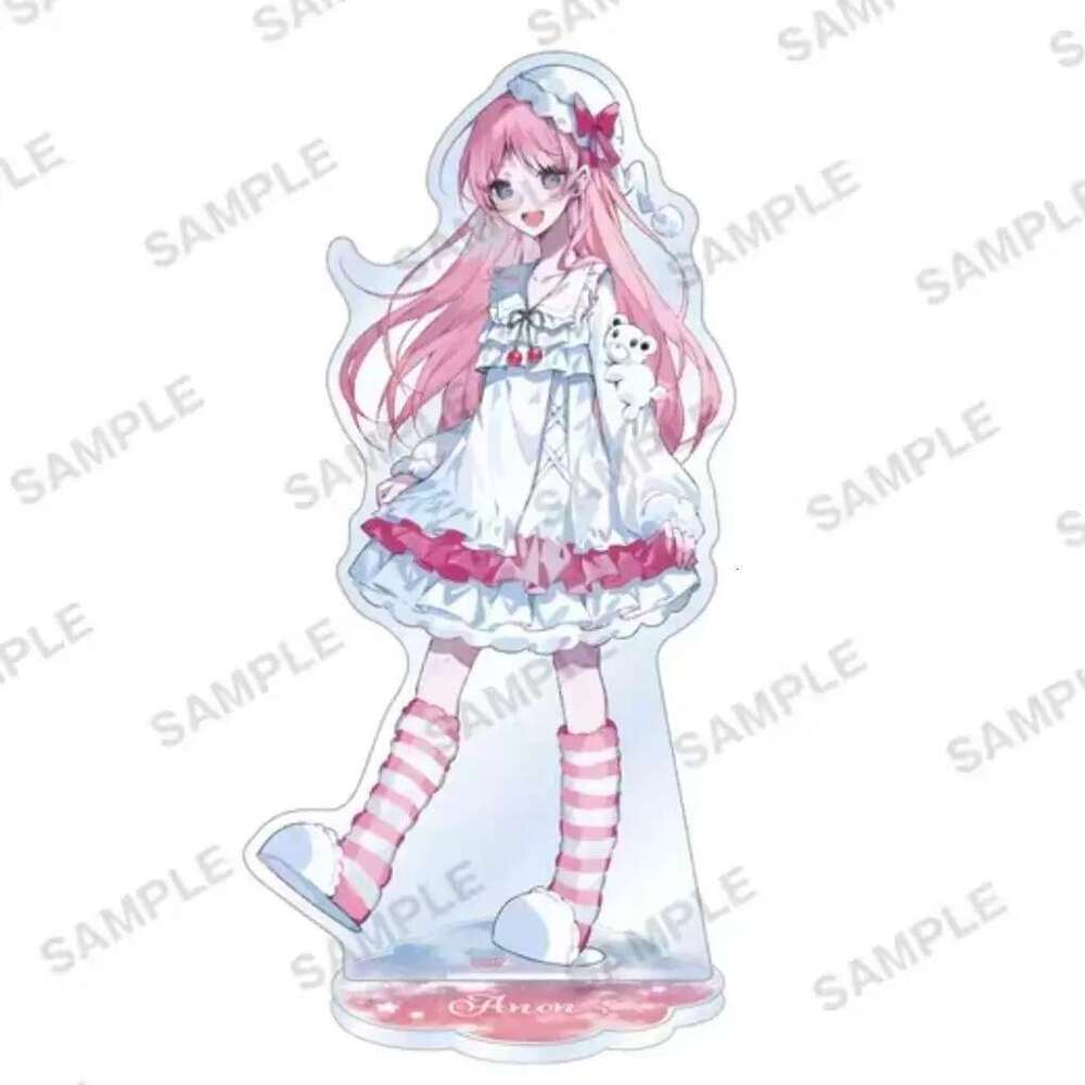 BanG Dream Anon Chihaya Cosplay Anime Acrylic Figure Standing Model Desktop Plate Stand Ornaments Accessories