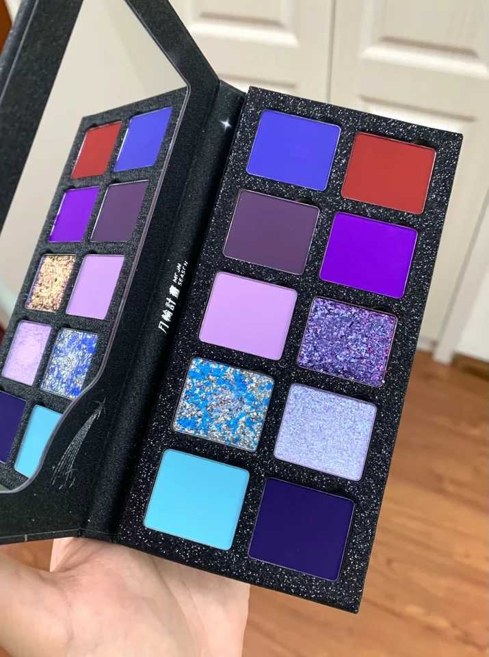DRAMO Old Mushroom Co-name Y2K 10 Color Eyeshadow Matte Shimmer Chameleon Eye Shadow Palette Green Yellow Eye Makeup W250520