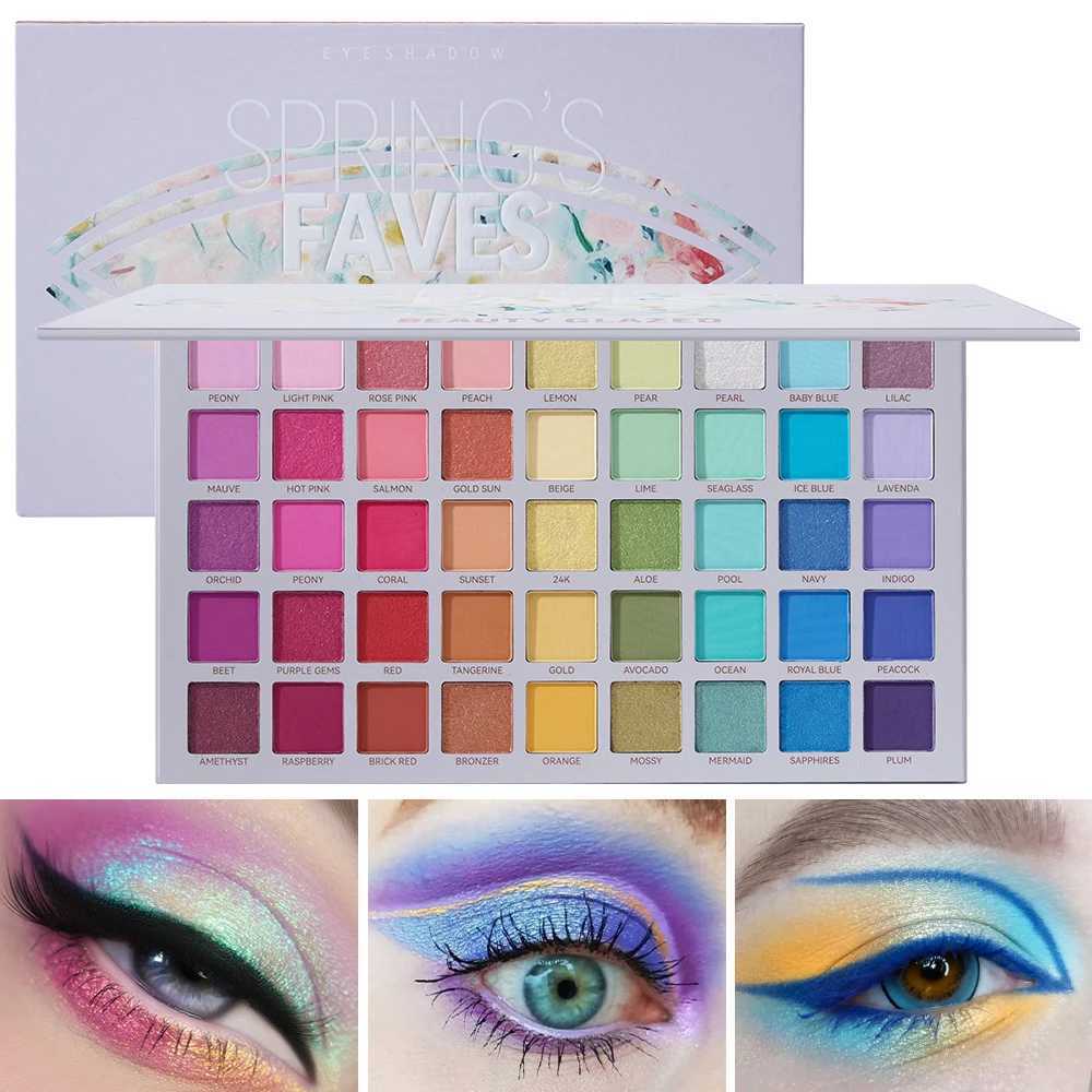 Beauty GlazedSprings Faves BePerfect Beauty Waterproof Eyeshadow Palette Shimmer Highlighter Contour Glazed Makeup for Eyes W250520