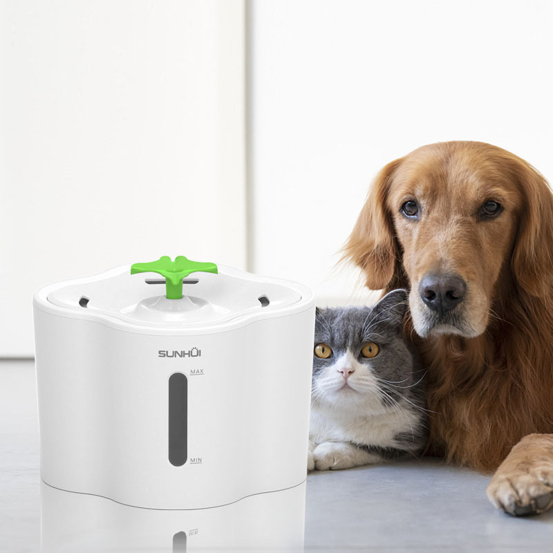 Smart Automatic Pet Water Fountain - Large Capacity Cat Dog Drinker with Filtration, Circulating System Dry-Burn Protection