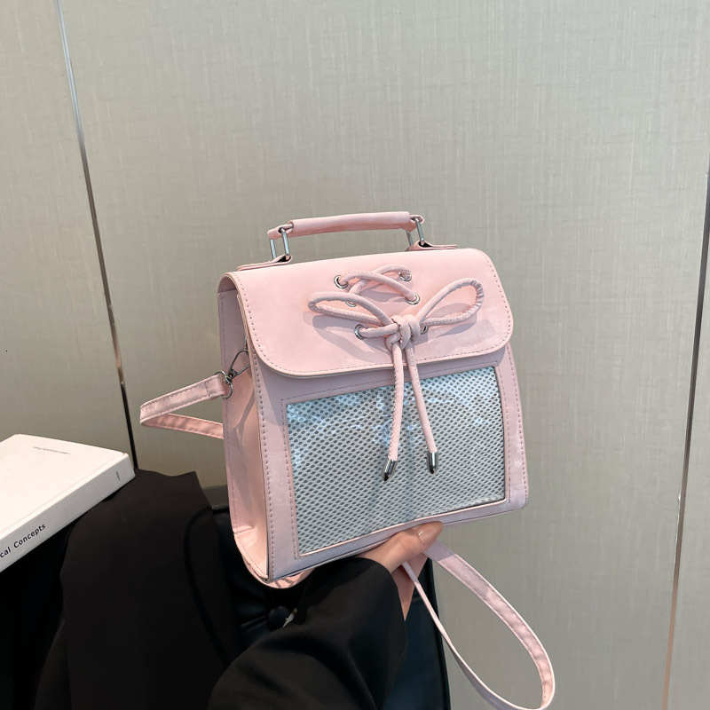 Designer Bag Luxury Bag Free Delivery Daily Commuter Single Shoulder Crossbody Spring Elegant Shoulder Bag Transparent Backpack Small Square For Women