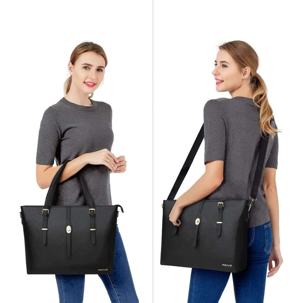 Laptop Tote Bag for Book Pro 16 2024-2019 M2 A2780 M1 A2485 Pro/Max A2141 15 15.6 inch Notebook PU Leather Briefcase