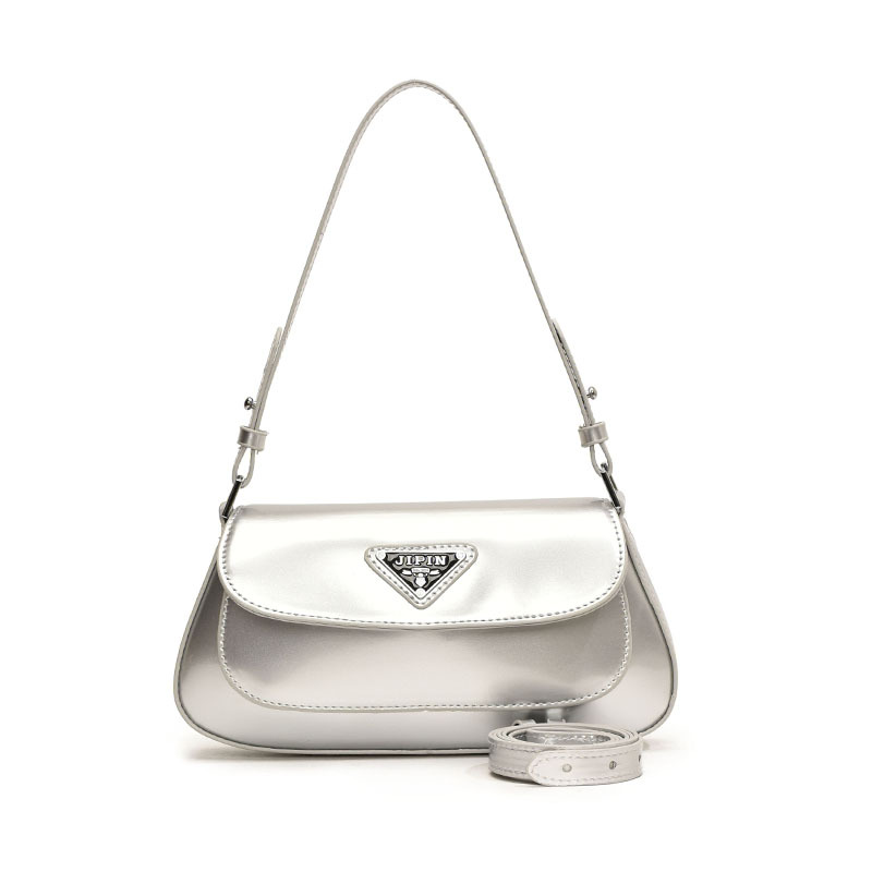 Designer Bag Glossy Patent Leather Crossbody Bag - Modern Minimalist Shoulder Bag for Women With Free Shipping