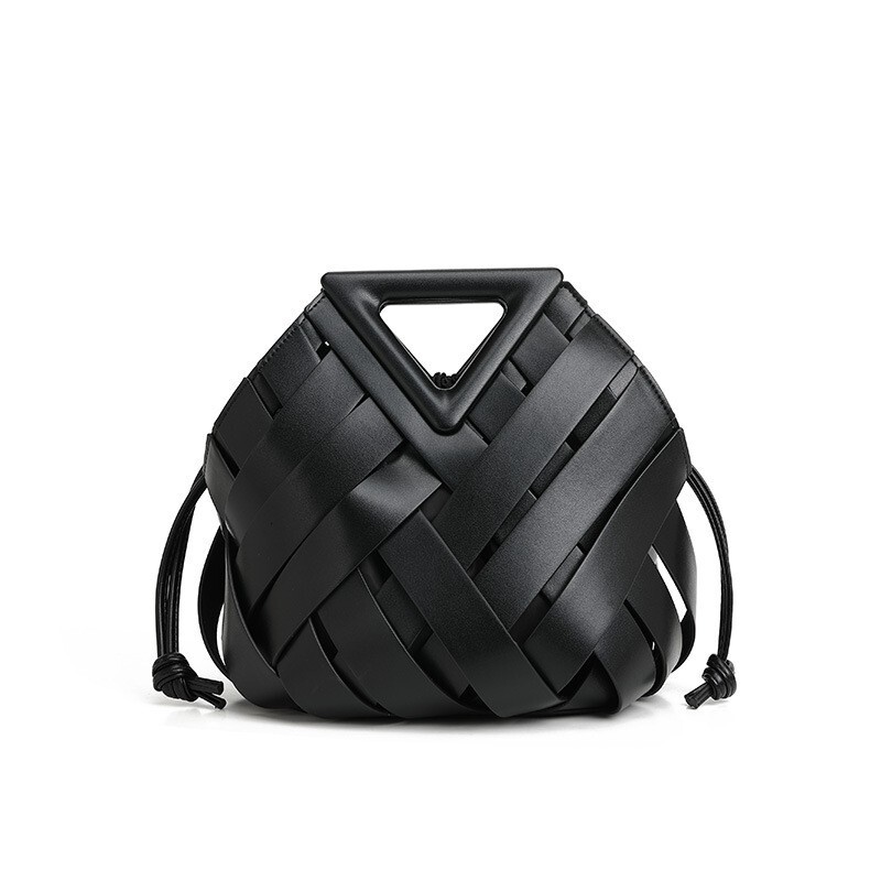 2025 New Designer Bag: Stylish, Casual, Versatile Magnetic Buckle Woven Hollow Bag, Free Shipping
