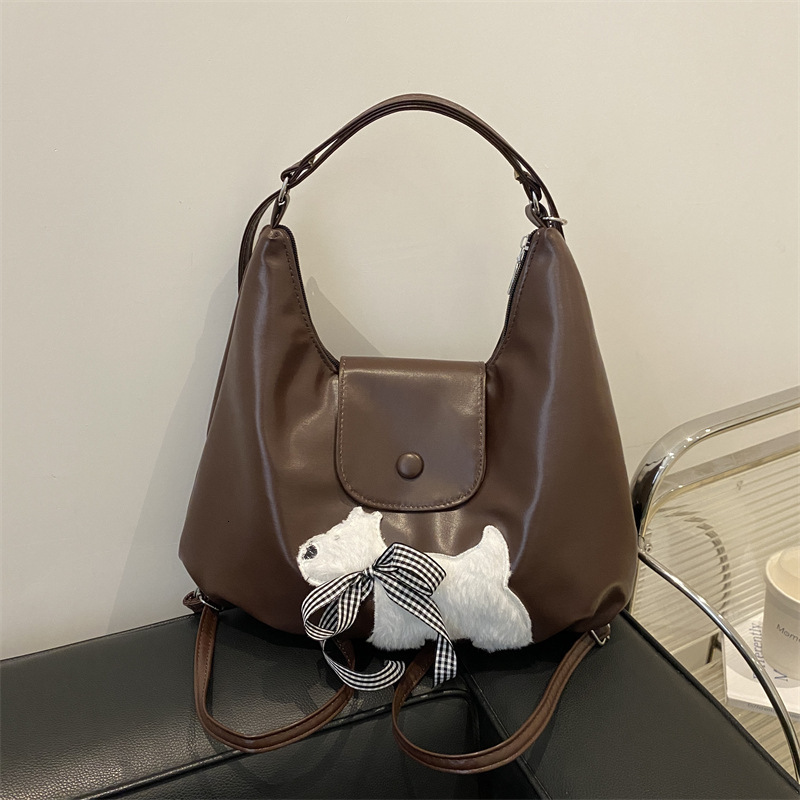 Free Delivery Designer Bag Cute Girl Large Capacity Tote Bag 2025 Fashionable And Versatile Shoulder Bag Niche Design High End Backpack Luxury Bag8520