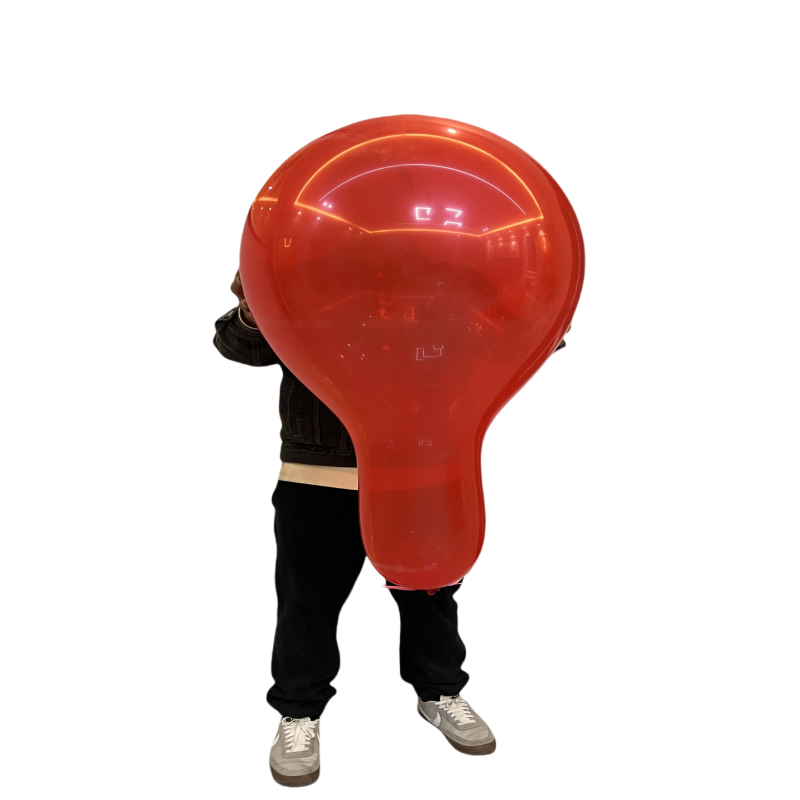 24-inch oversized long-necked colored crystal latex balloons, thickened for durability and less prone to bursting