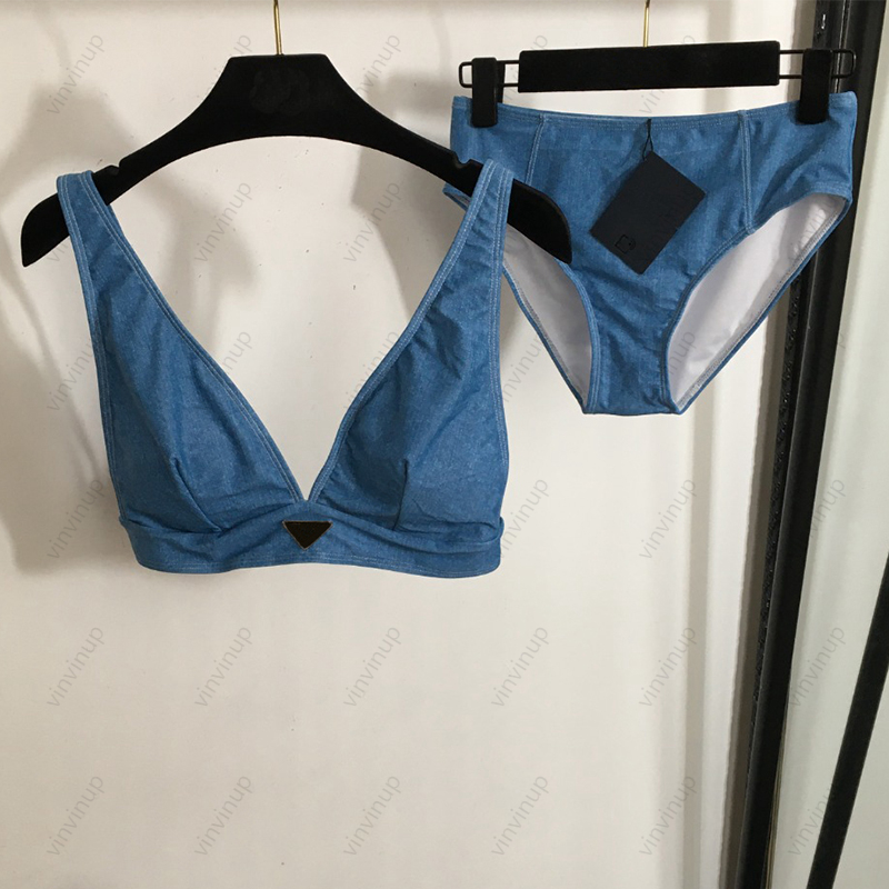2025--Bikini Designer Womens Denim Swimwear Sets Sexy Summer Beach Bathing Swimsuit Sexy Woman Bikinis Swim Suits High Quality Lady Suits S-XL DHD2505202-16