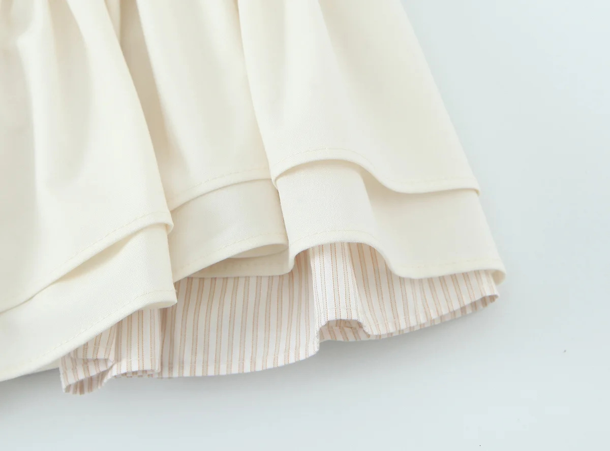 European and American style summer pure desire slimfitting halter neck backless layered dress 250520