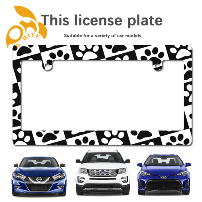 Free Shipping hot designer customized Exterior Accessories License Plate Frames Japanese license plate holder printing fashion