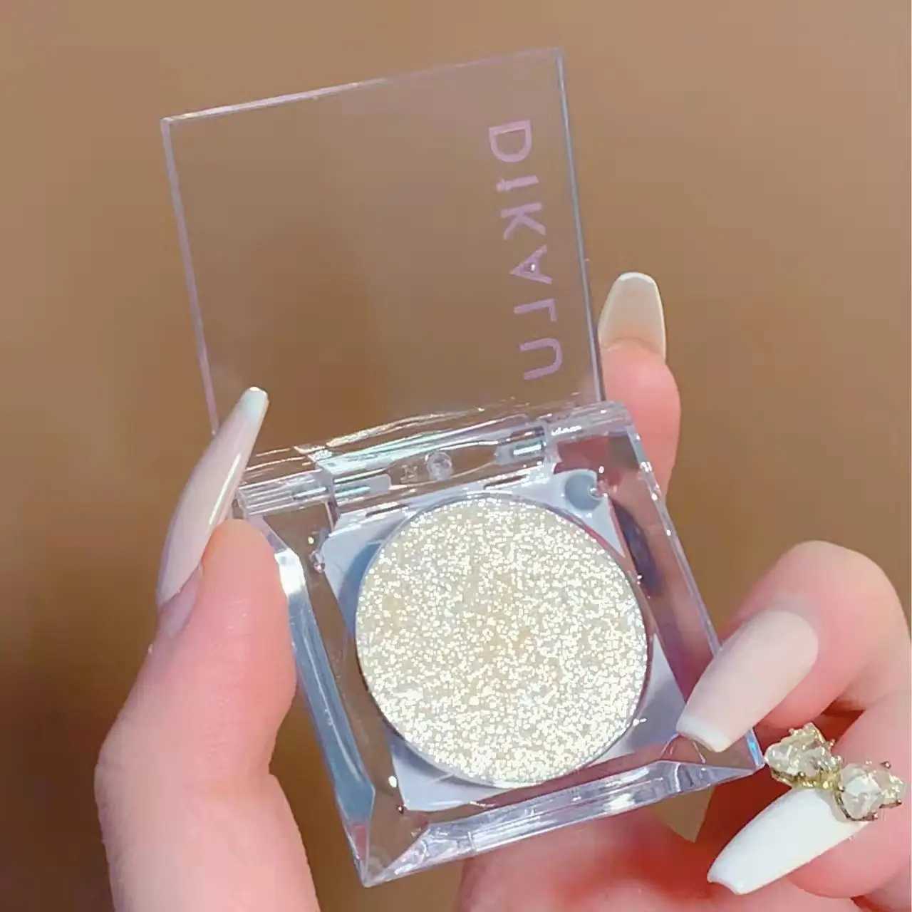 Single Color Eyeshadow Pearlescent Earth Tones Long Lasting Waterproof Gliter for Eyes Pressed Shimmer Eyeshadow Makeup Cosmetic W250520