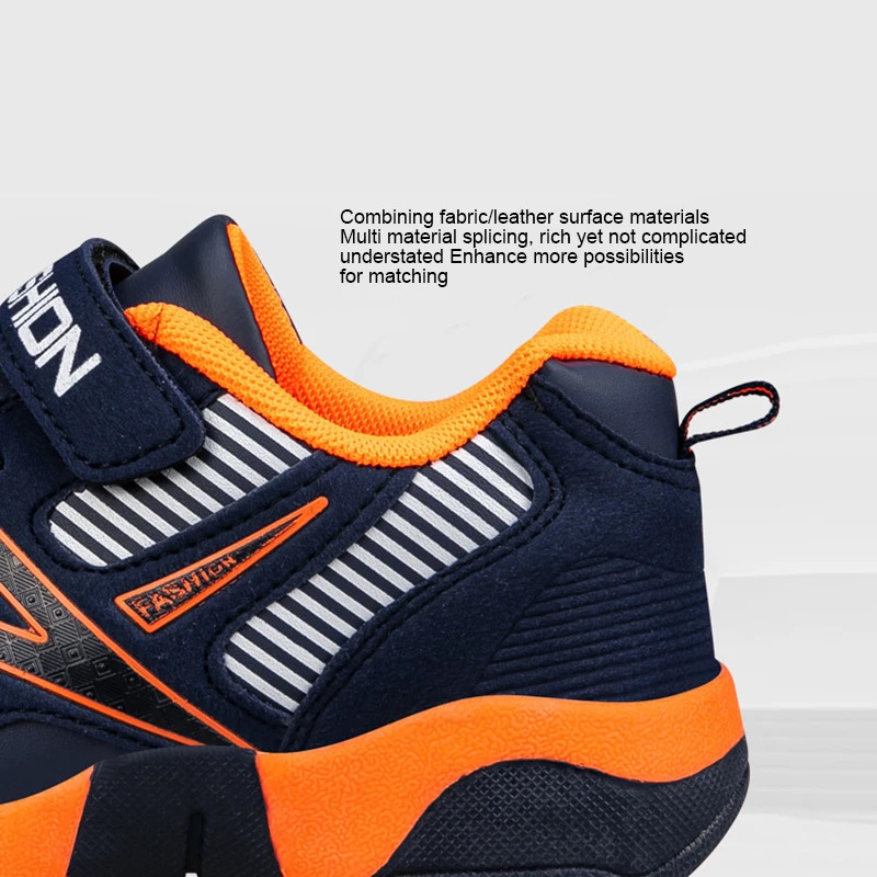 Childrens Boys Shoes School Sports Fashion Leather For Kids Tennis Casual Sneakers Children Boy Running 7-12Years Walking Shoe 250519